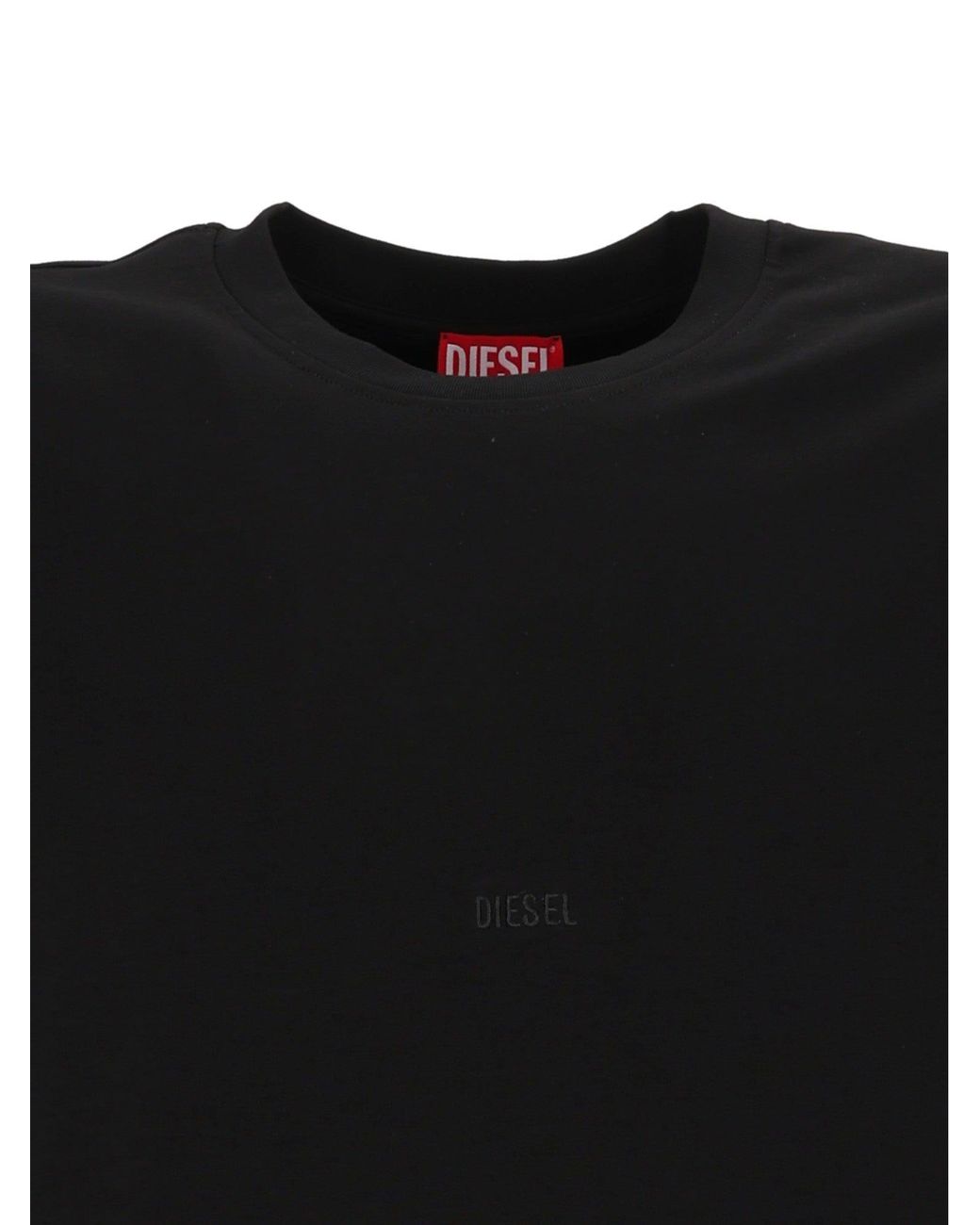 DIESEL Black T Adjust Aa2 Maglietta