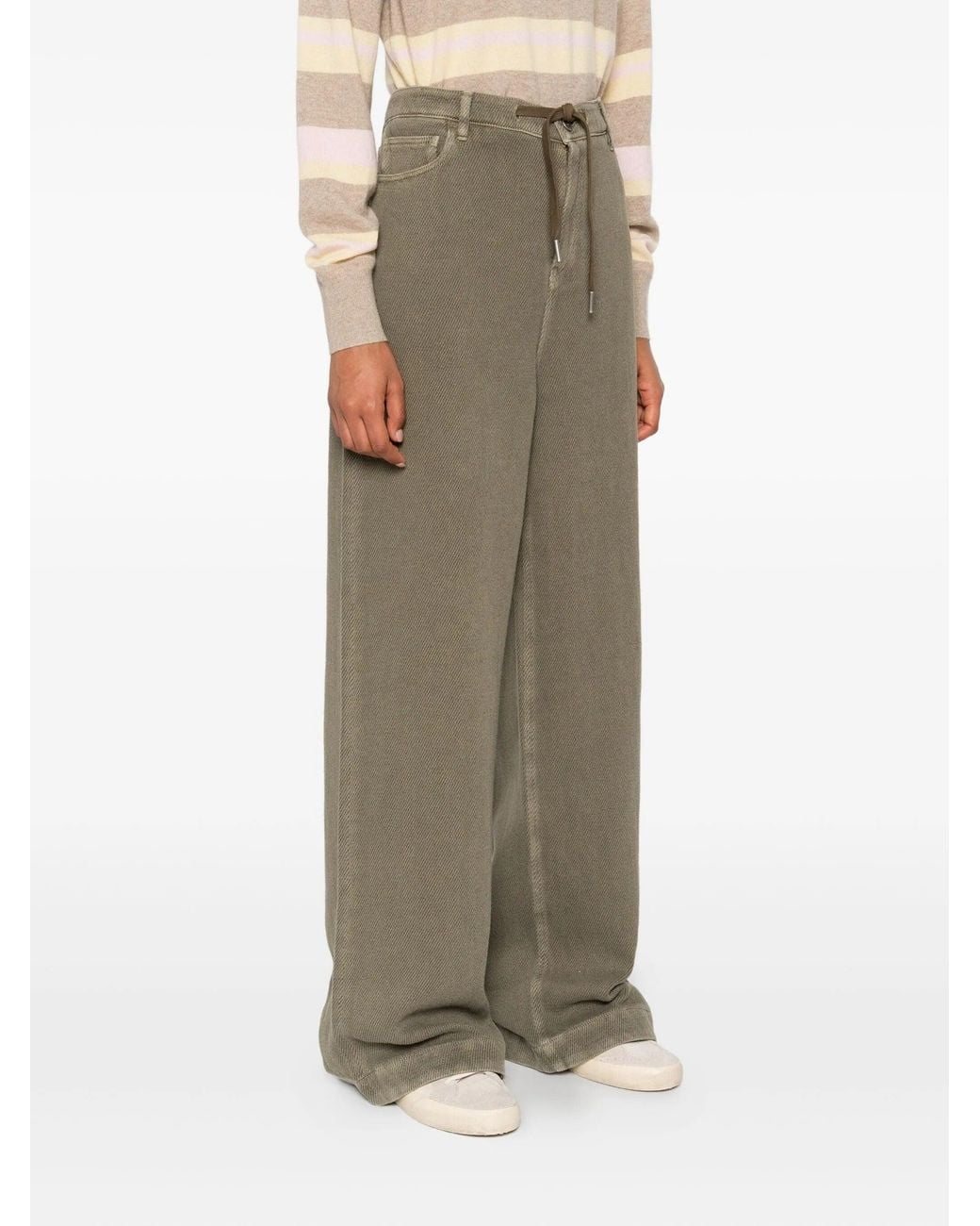 Golden Goose Deluxe Brand Green Journey W's Ortensia Boyfriens Pant Clothing