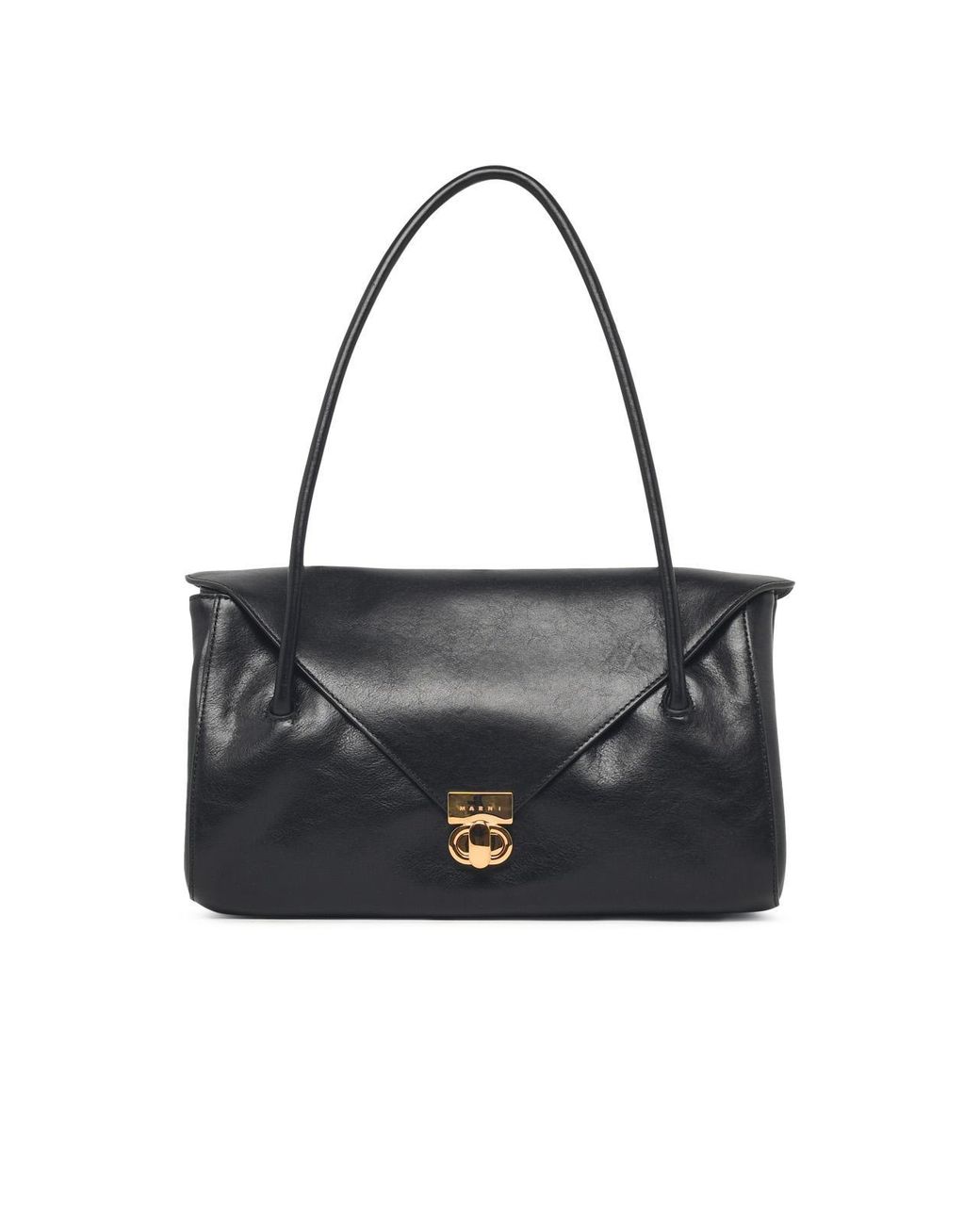 Marni Black 'East West' Leather Bag