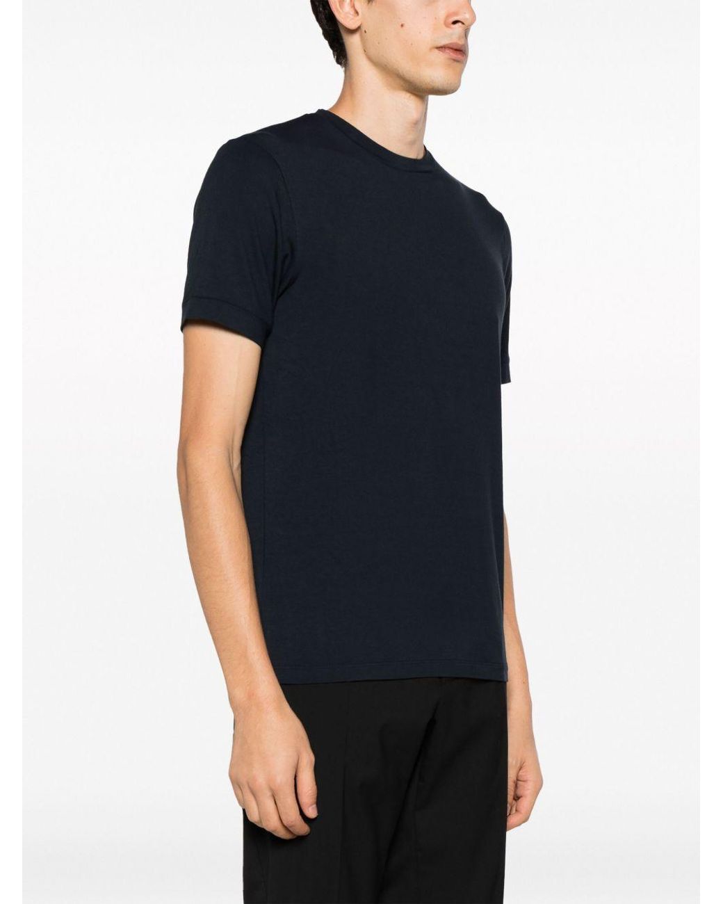 Giorgio Armani Black Icon Jersey T Shirt
