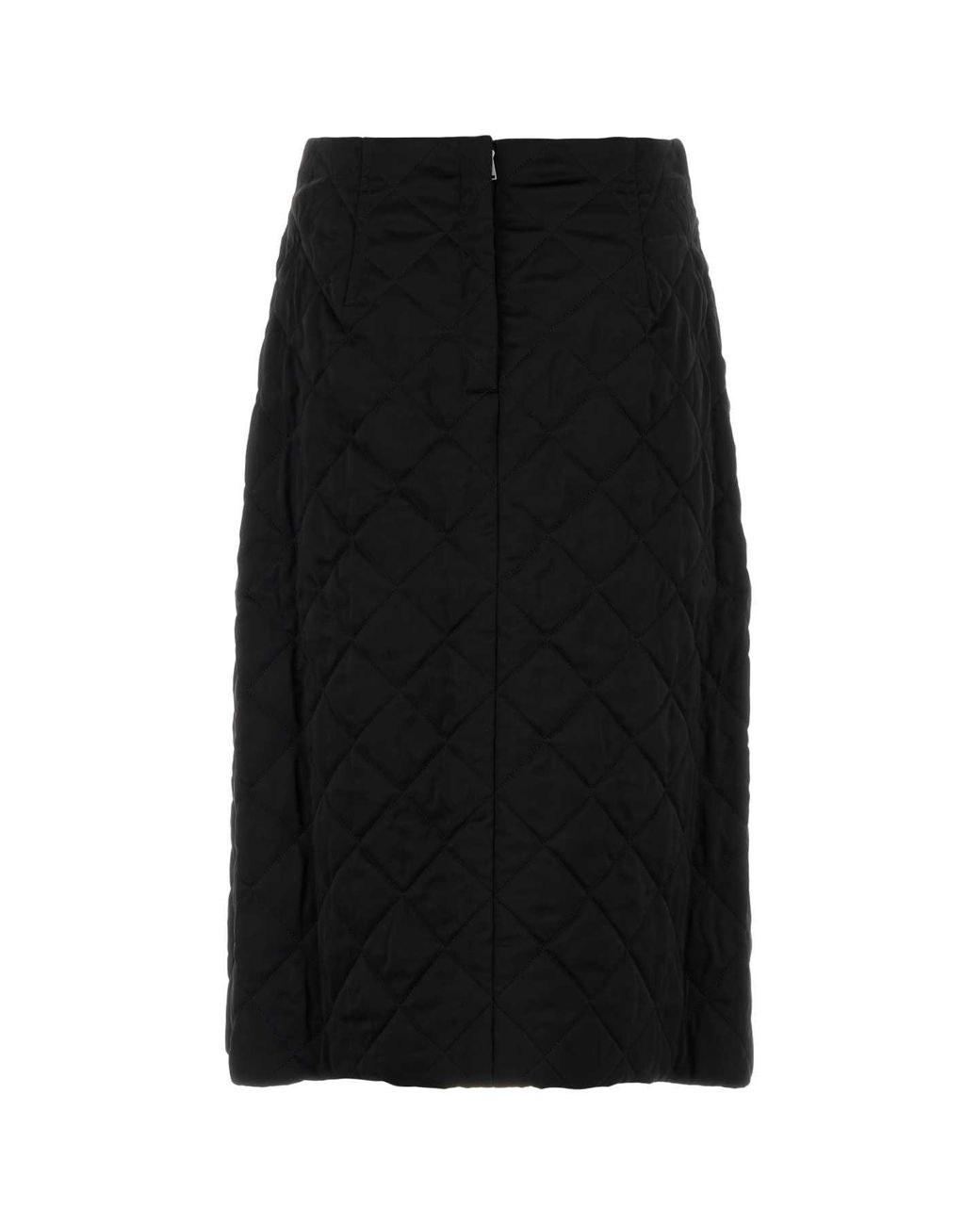 Jil Sander Black Viscose Skirt