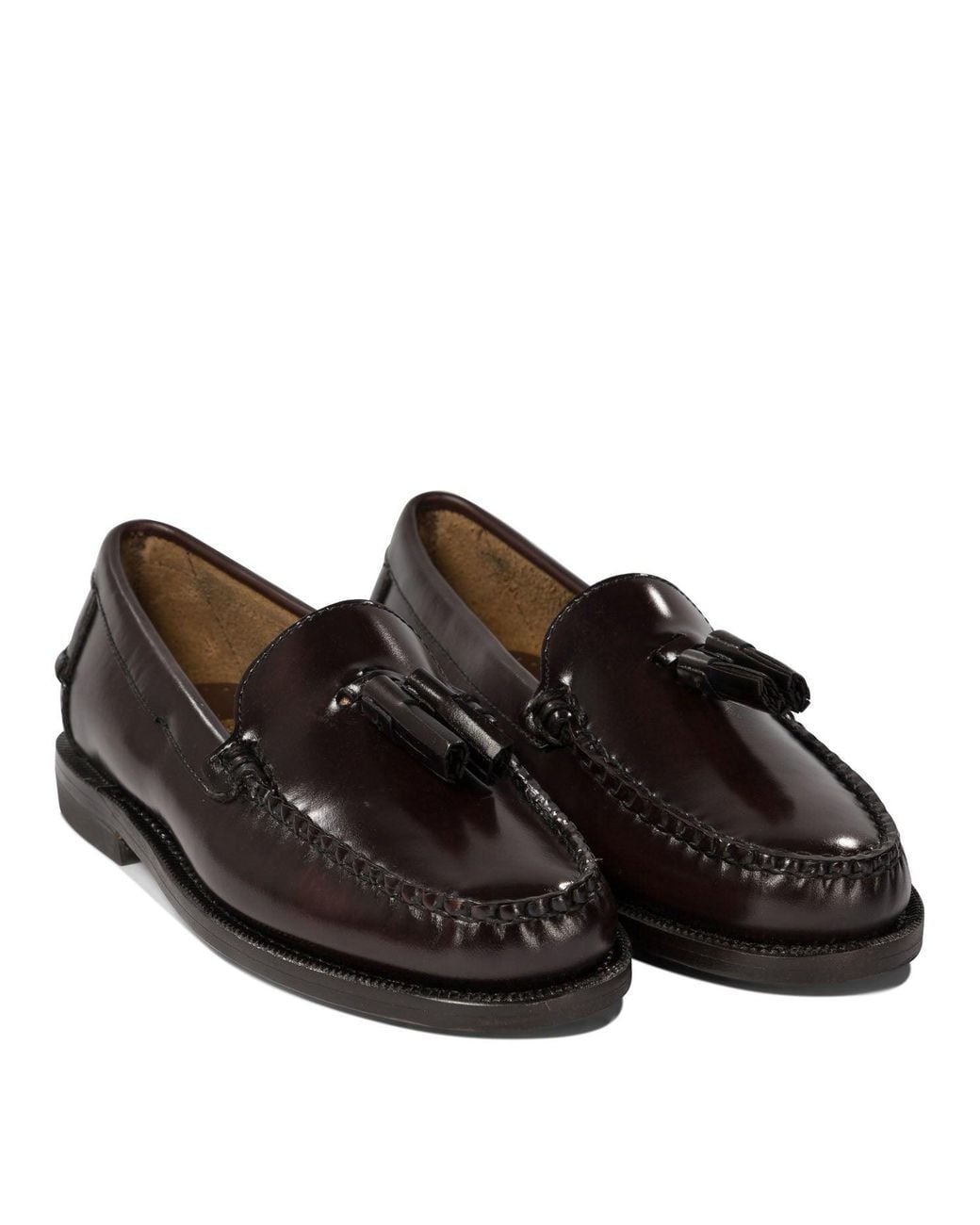 Sebago Black Leather Loafers