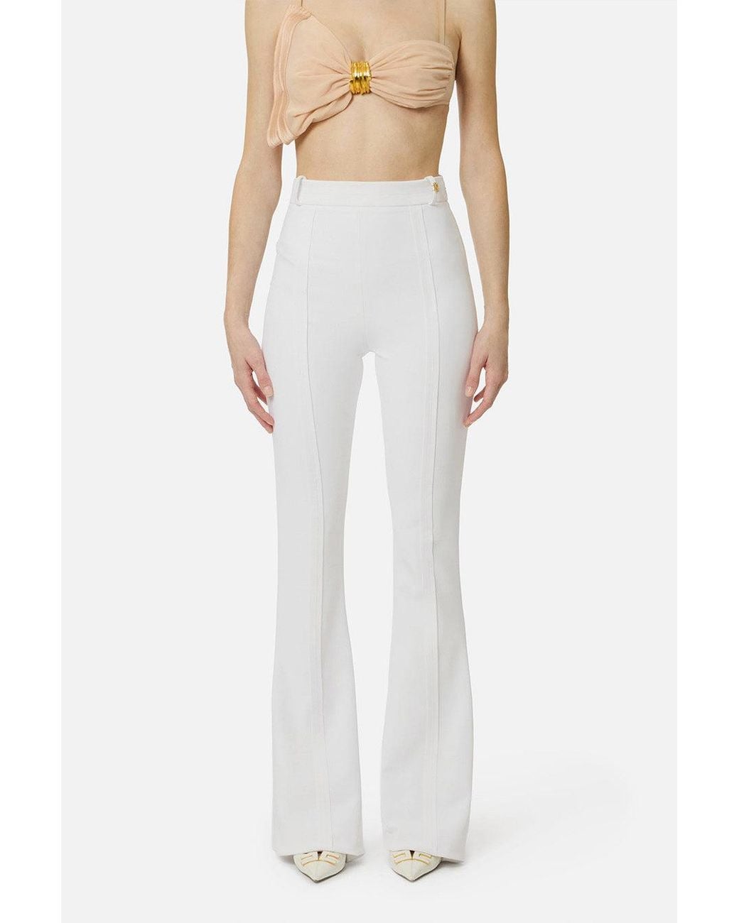 Elisabetta Franchi White Elisabetta Franchi Ivory