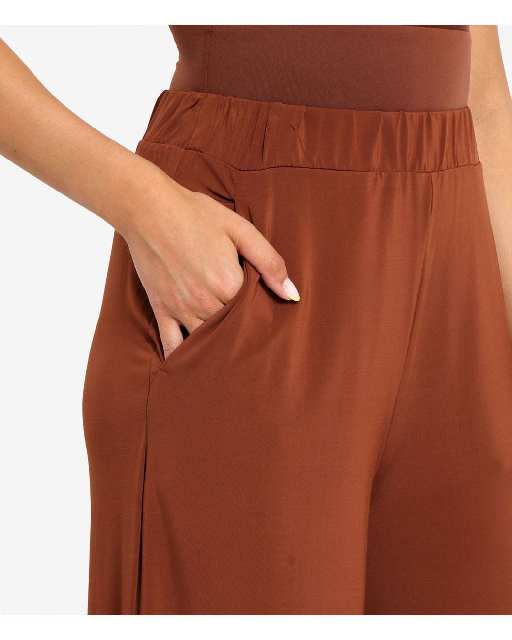 Max Mara Broek Roest in het Orange