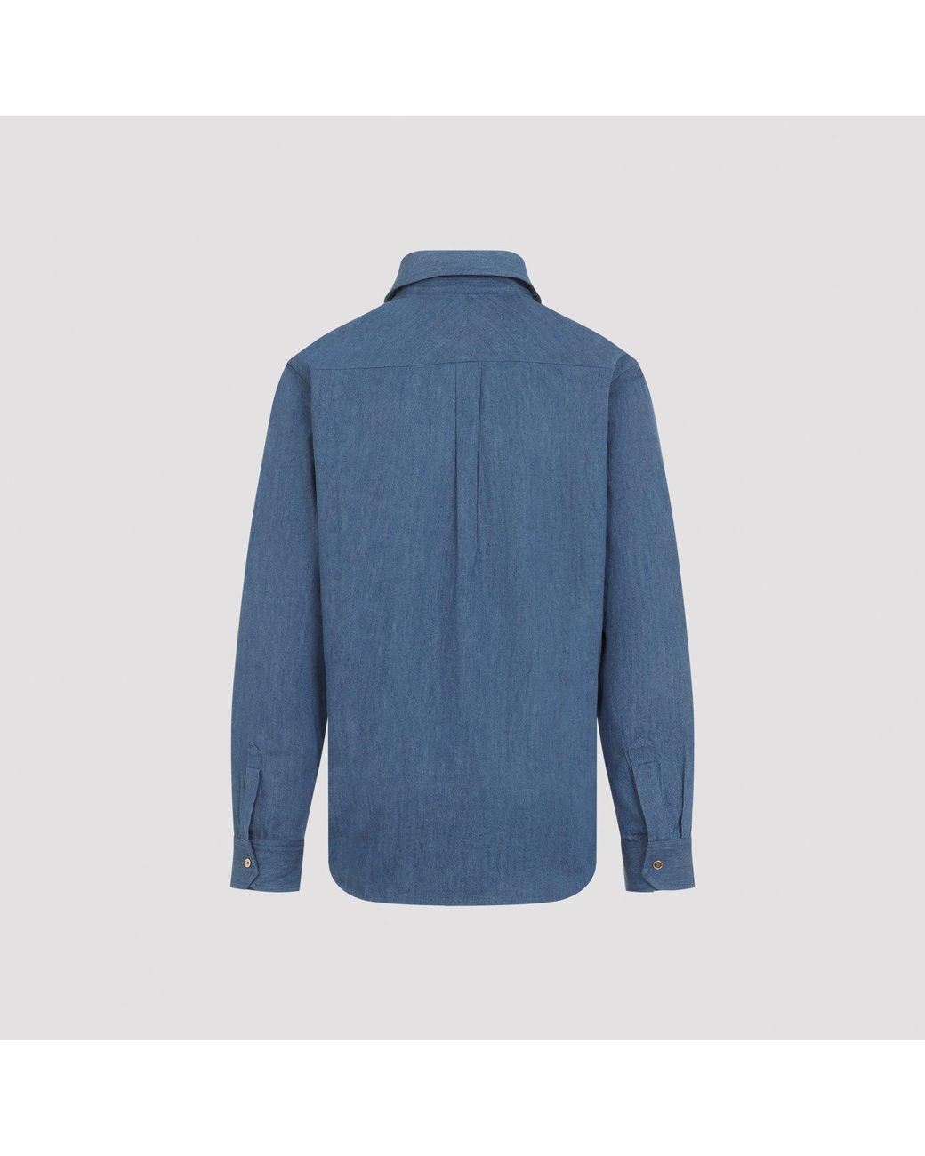 Paul Smith Blue Light Base Regular Fit Shirt for men