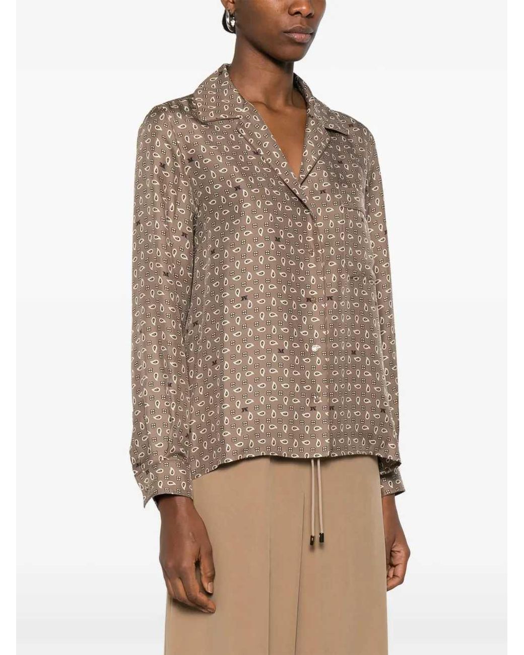 Max Mara Natural Silk Shirt