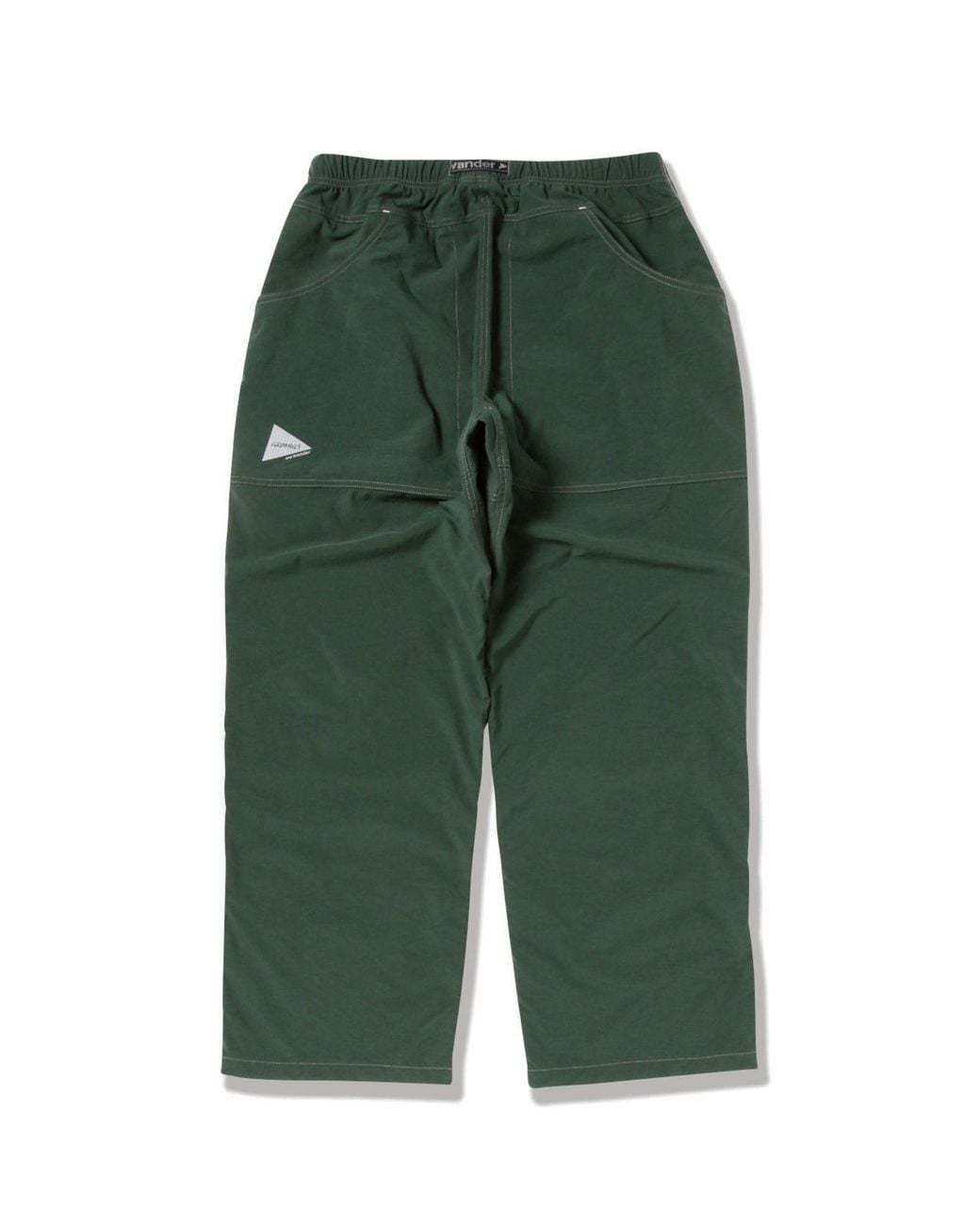 GRAMICCI x and wander Black Nylon Double Knee Pant for men