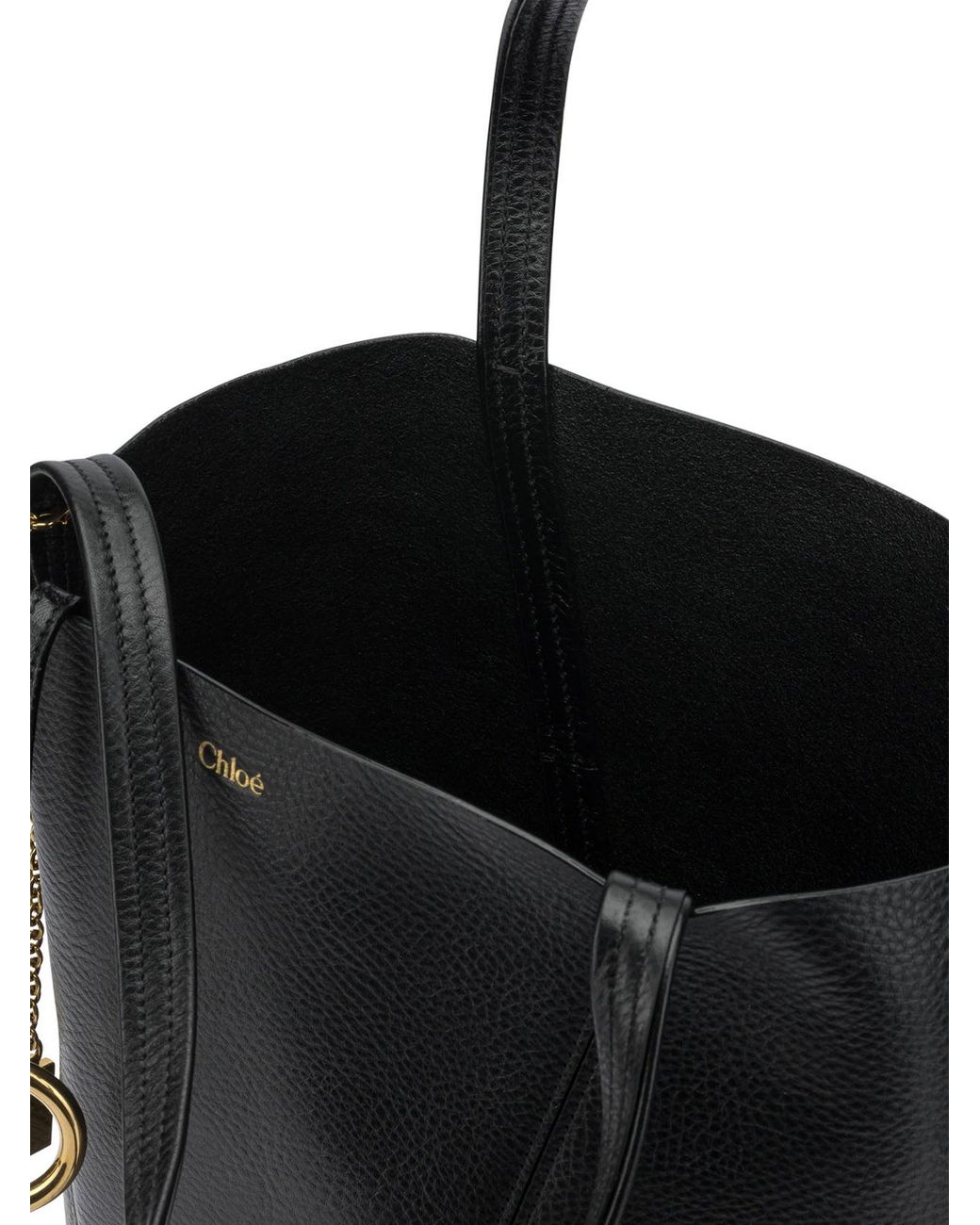 Chloé Black Spin" Small Shoulder Bag