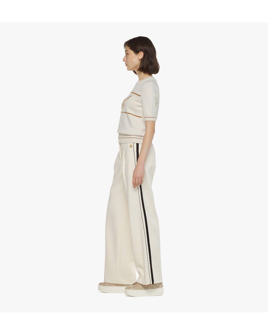 Pantalon blanc MCM en coloris White