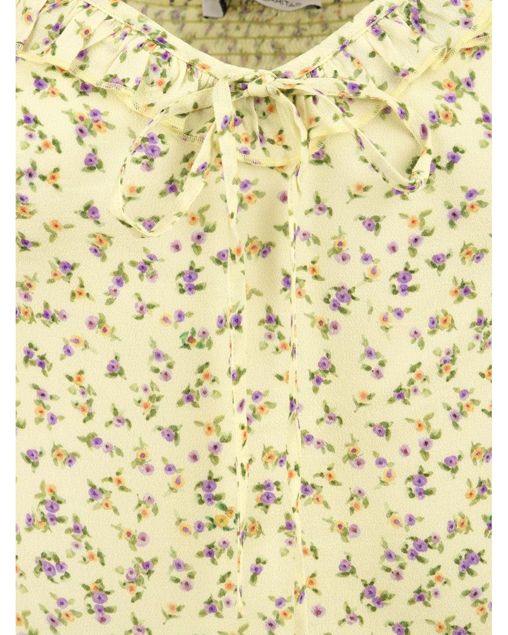 Mar De Margaritas Metallic Top
