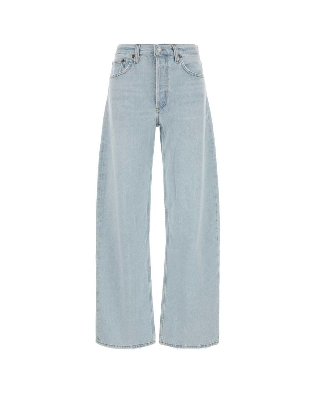Agolde Blue Denim Arc Jeans