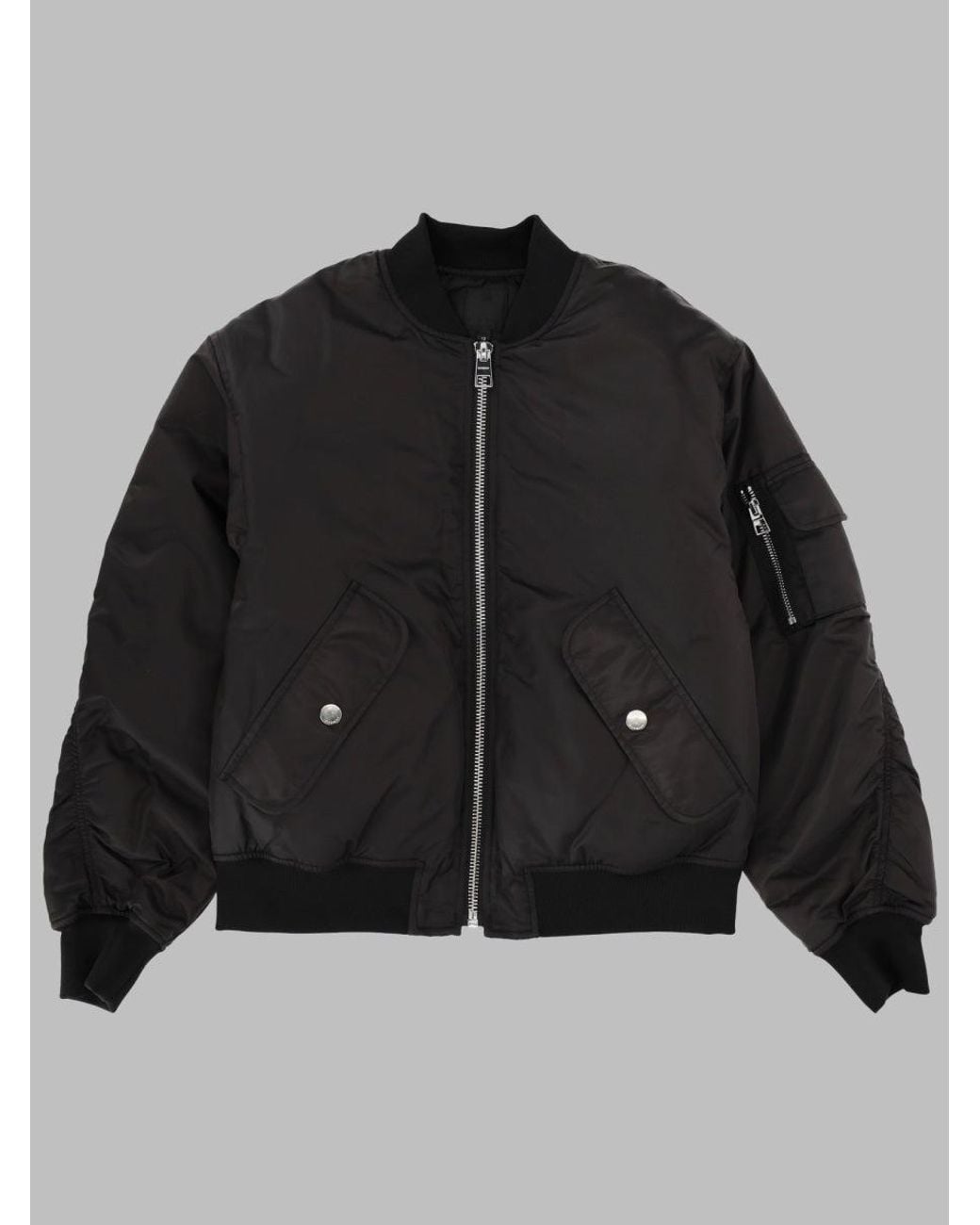 Givenchy Blue Mini Bomber Jacket
