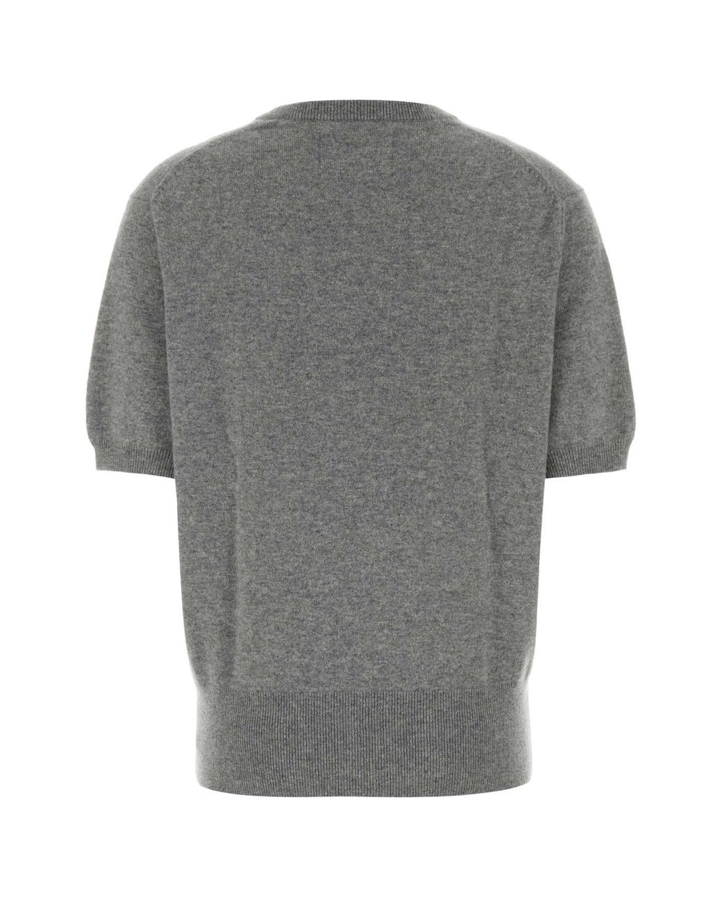 Extreme Cashmere Gray Stretch Cashmere Blend Sweater