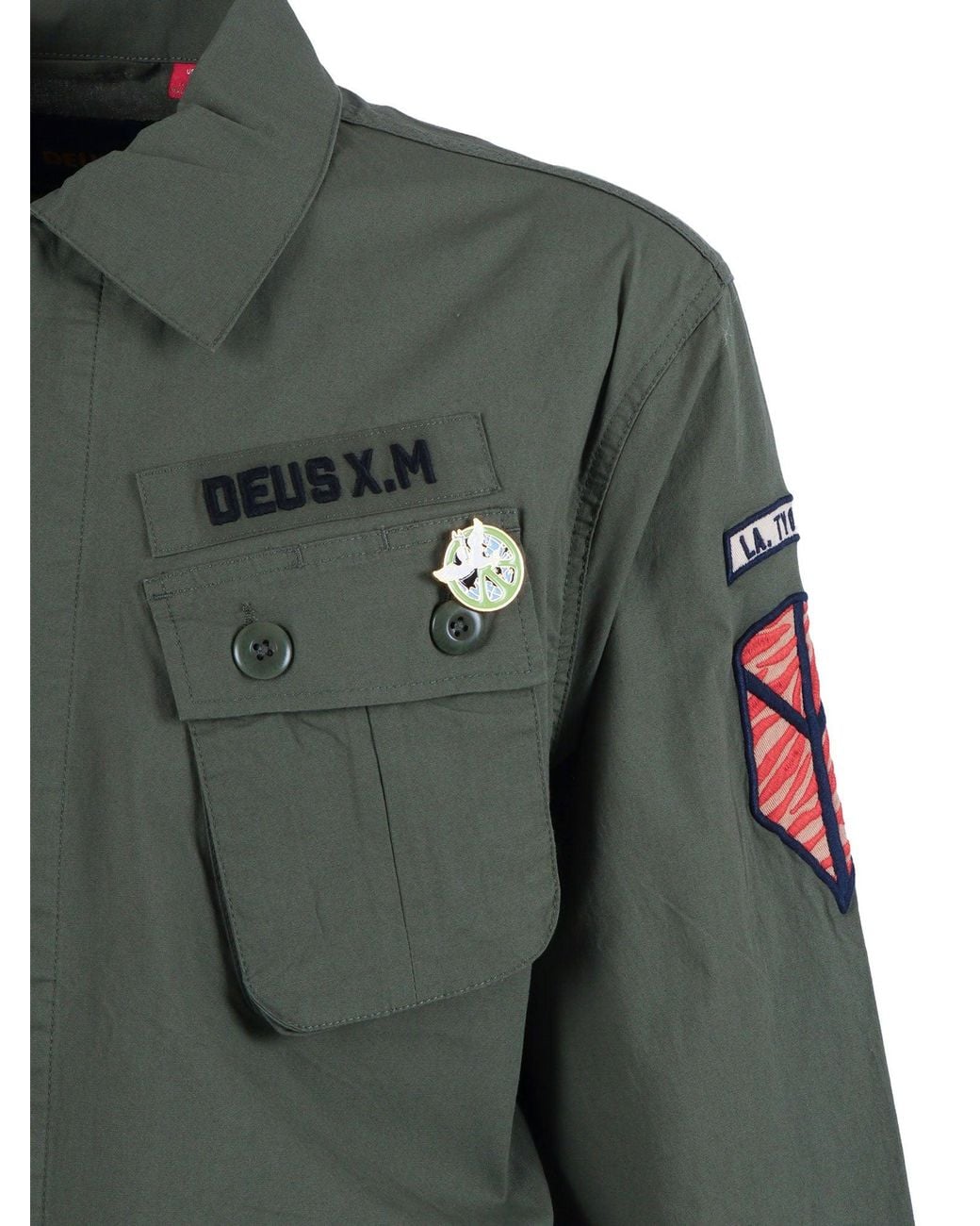 Deus Ex Machina Green Power Overshirt