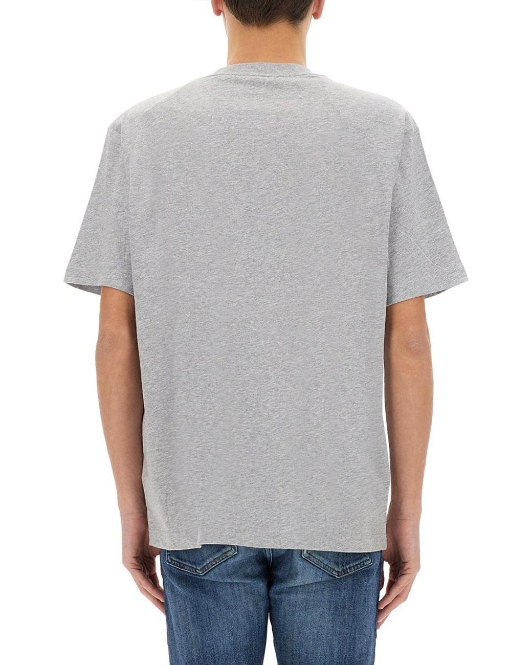 Lacoste Gray T Shirt With Logo