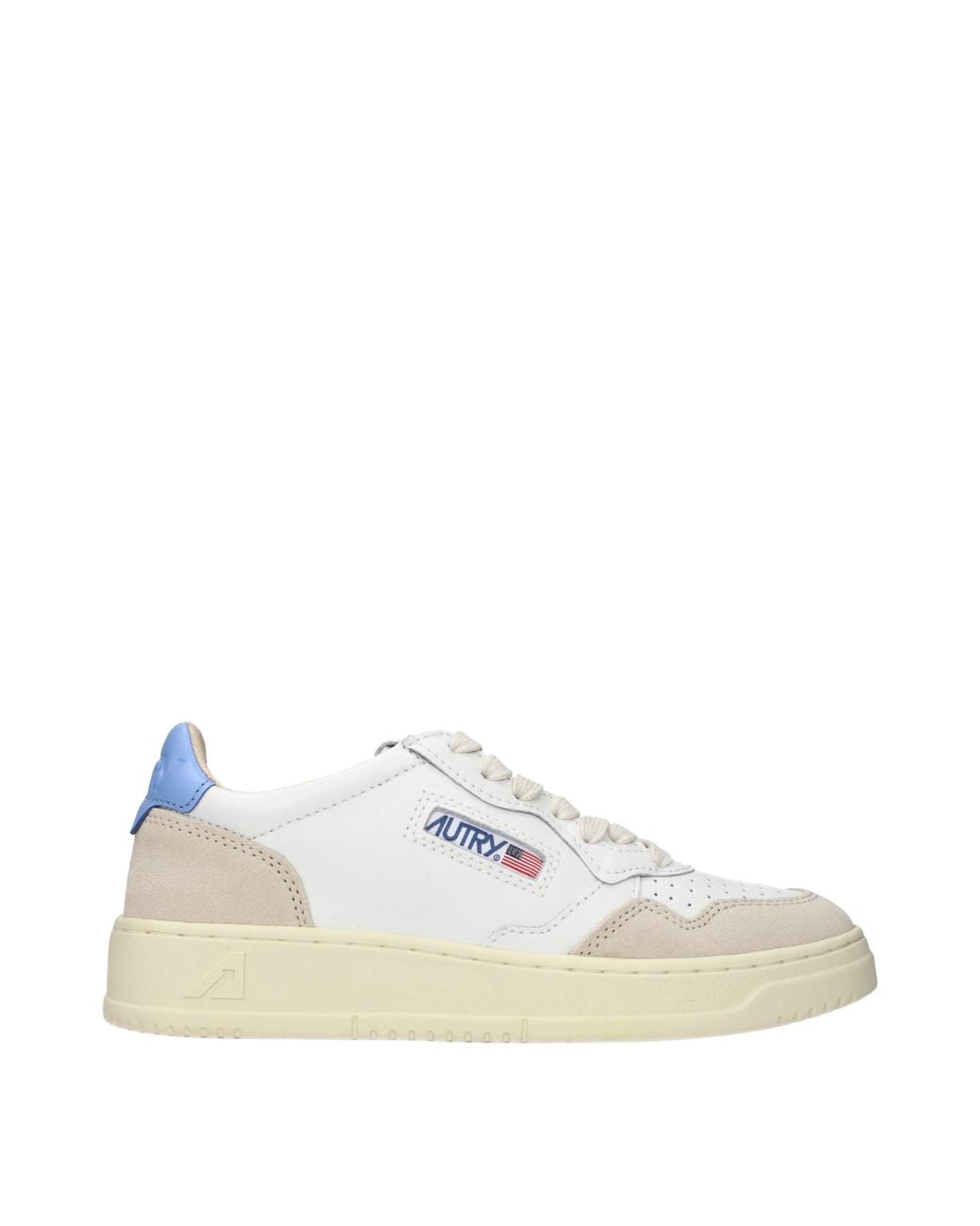 Autry Blue Sneakers Medalist Leather/Dark