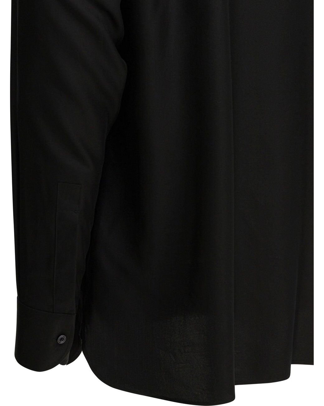 Tom Ford "drapy Twill" Casual Overhemd in het Black voor heren