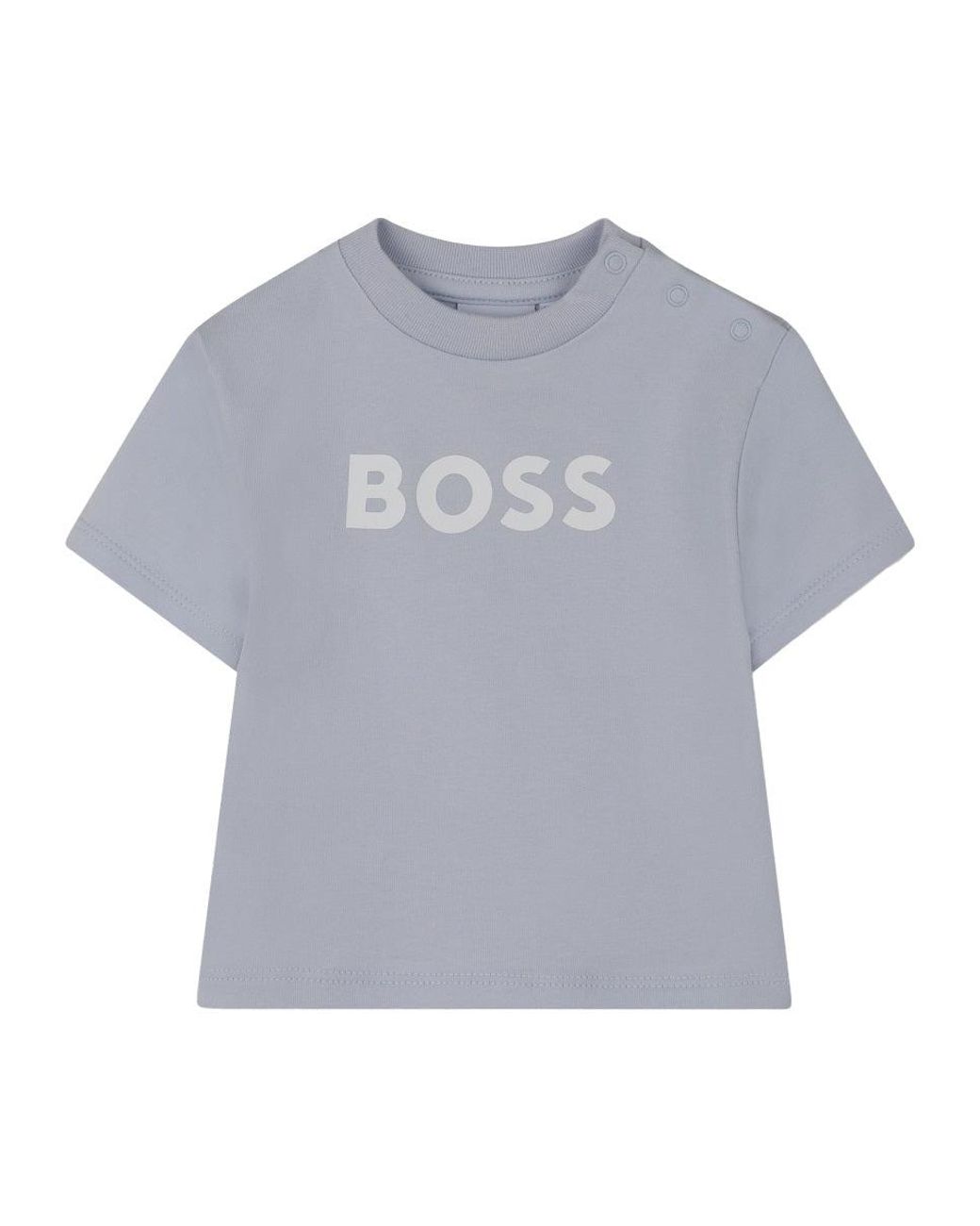 Boss White Set T Shirt+Short