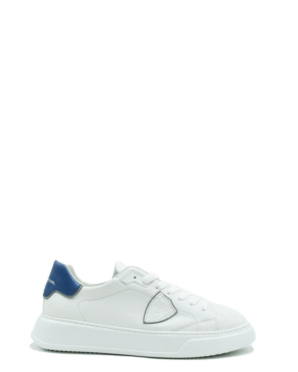Philippe Model White Leather Sneakers for men