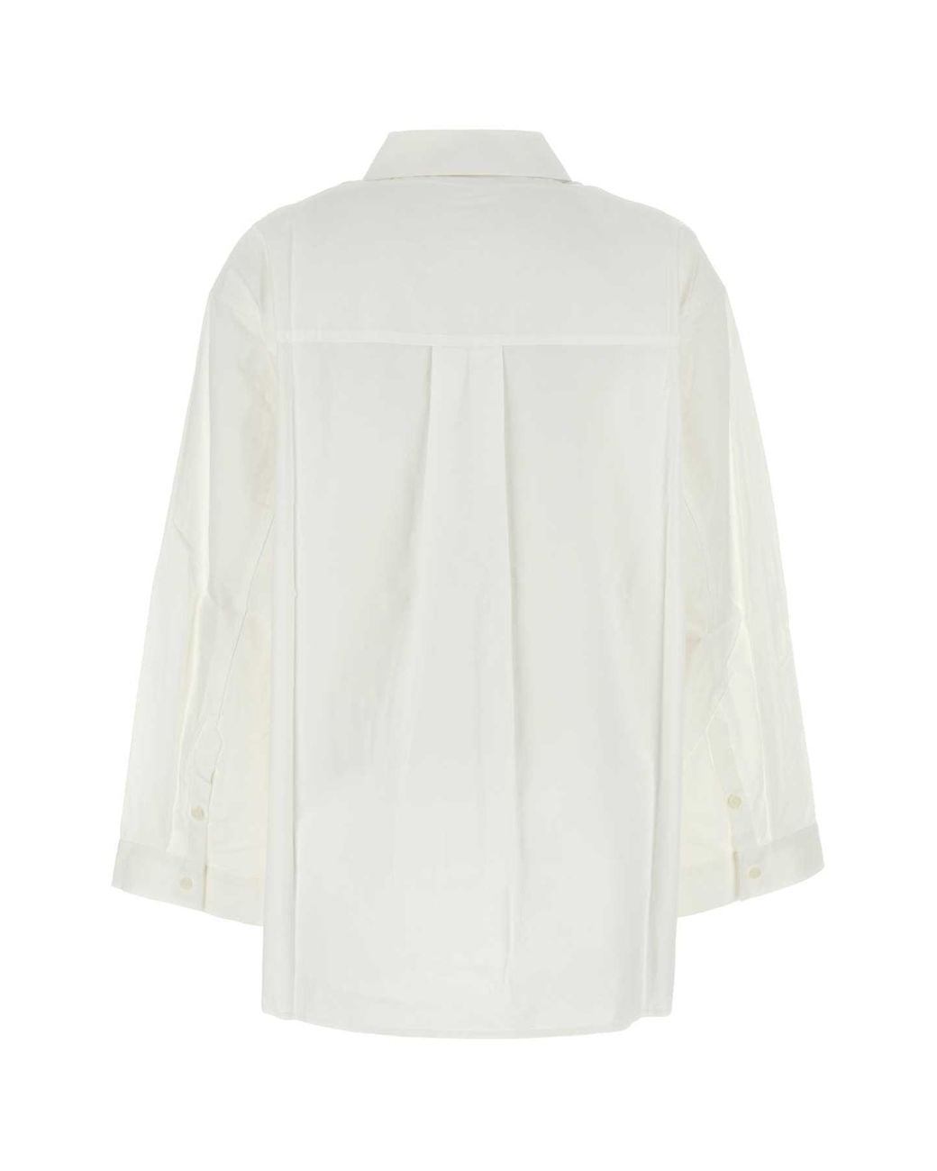 Camilla & Marc White Poplin Winslow Oversize Shirt