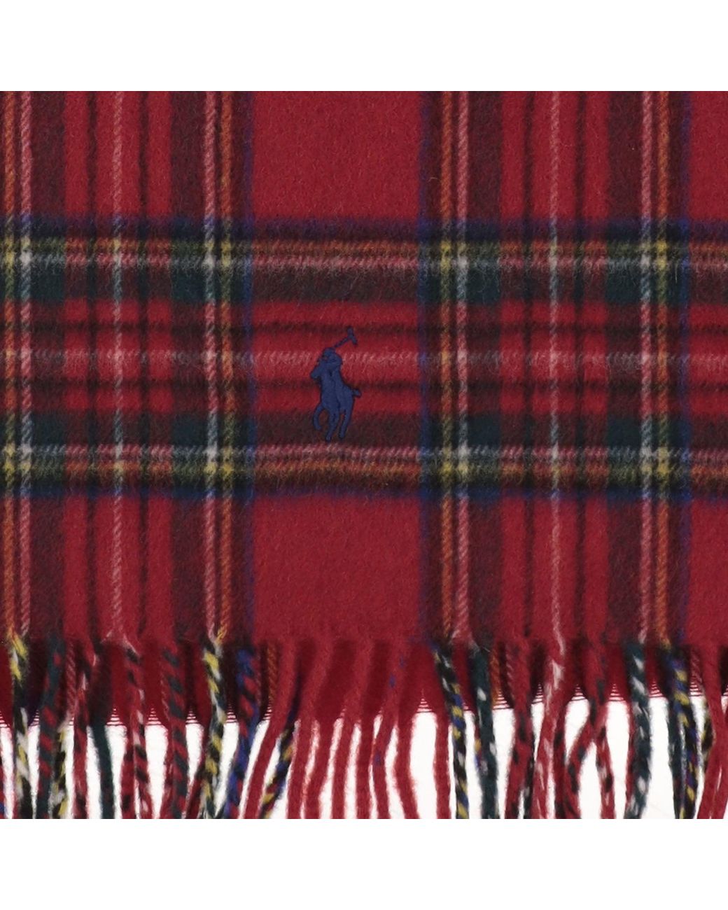 Polo Ralph Lauren Cashmere Scarf With Embroidered Logo