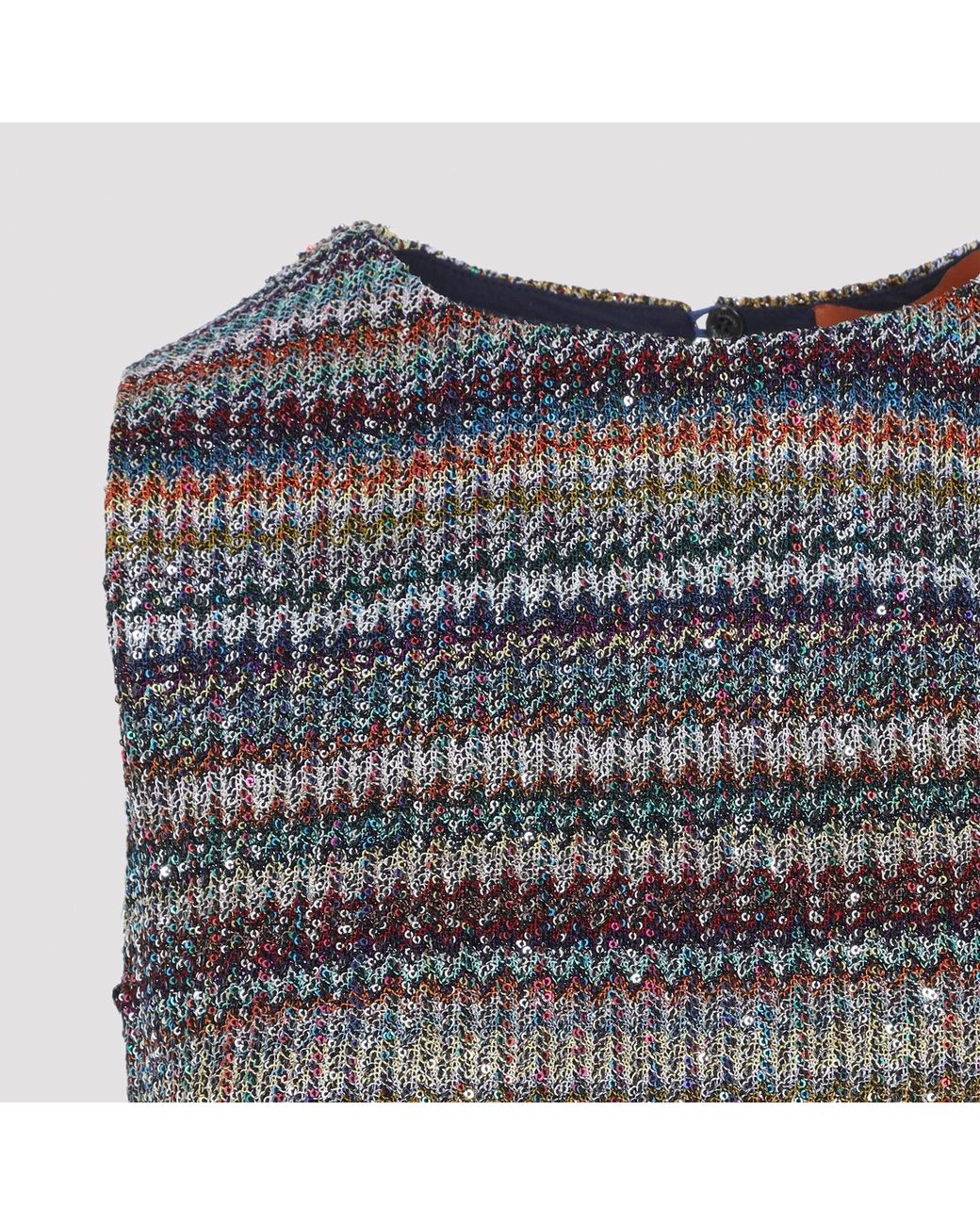 Missoni Gray Multi Caperdoni Short Dress