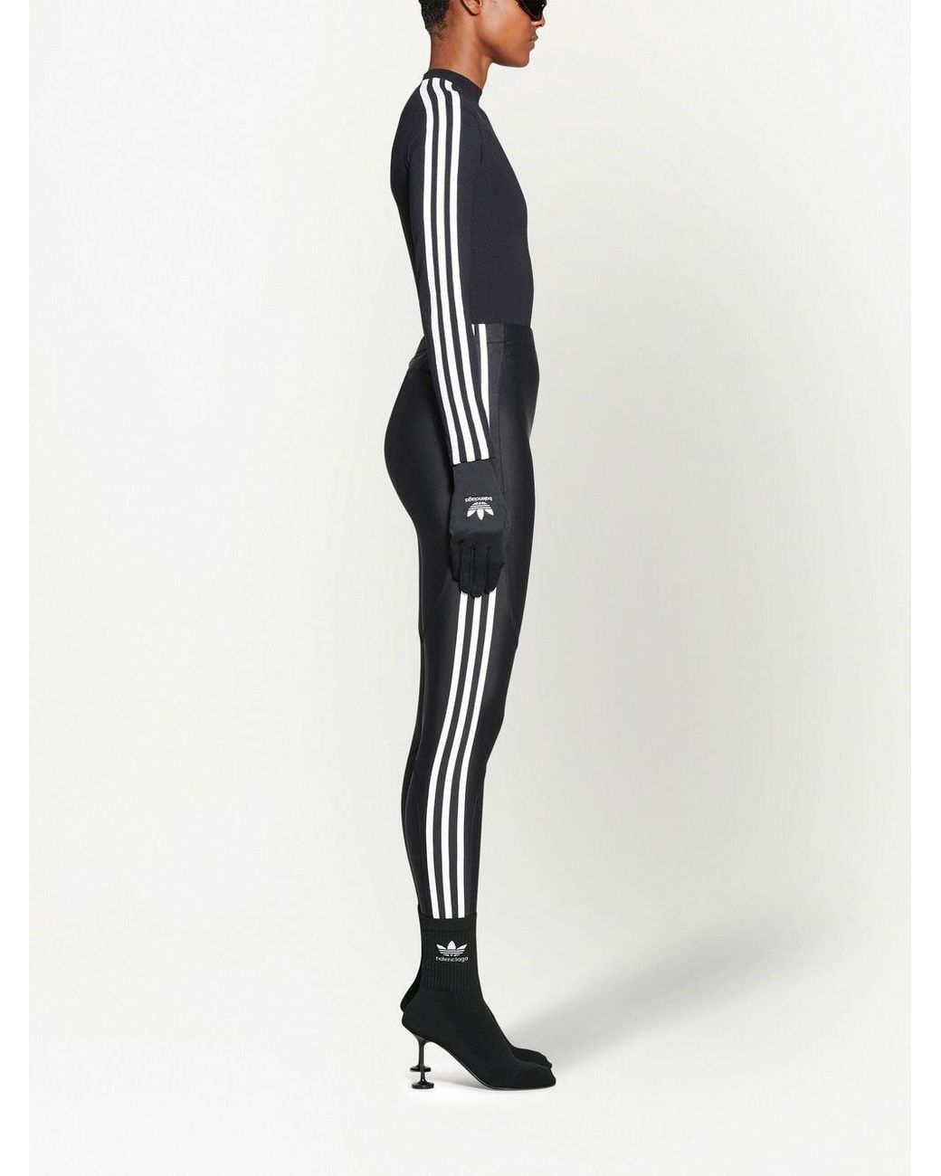 adidas x Balenciaga Logo Leggings in het Blue