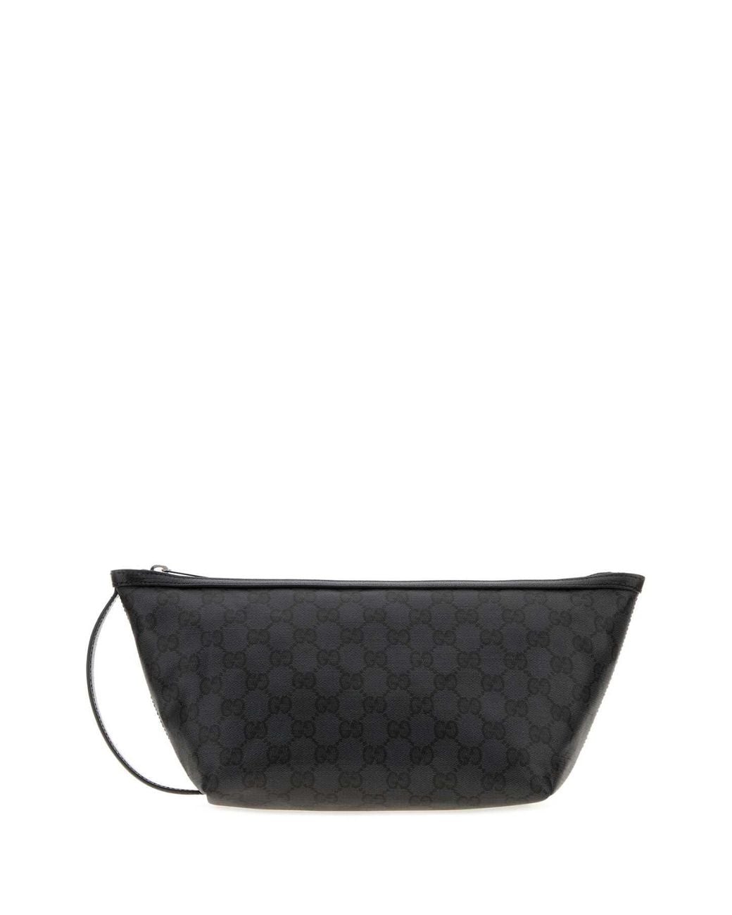 Gucci Gray Gg Canvas Small Essence Classic Beauty Case for men