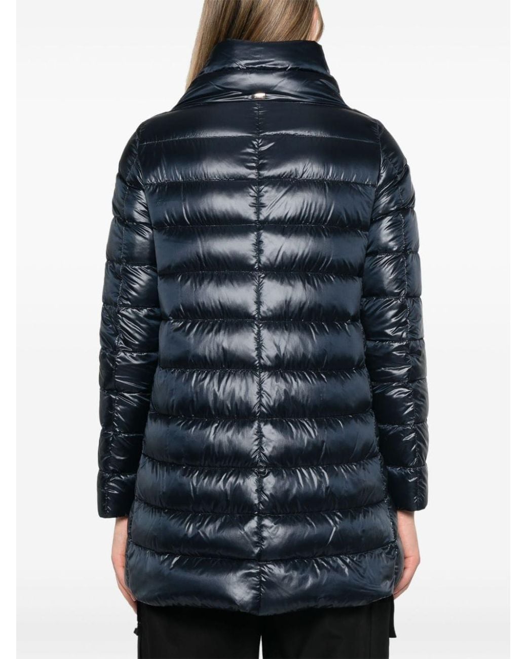 Herno Blue Piumino "A-Shape Amelia"