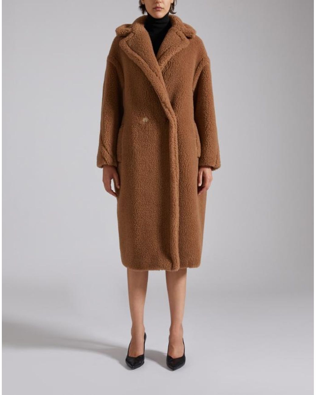 Max Mara Brown Teddy Bear Icon Coat