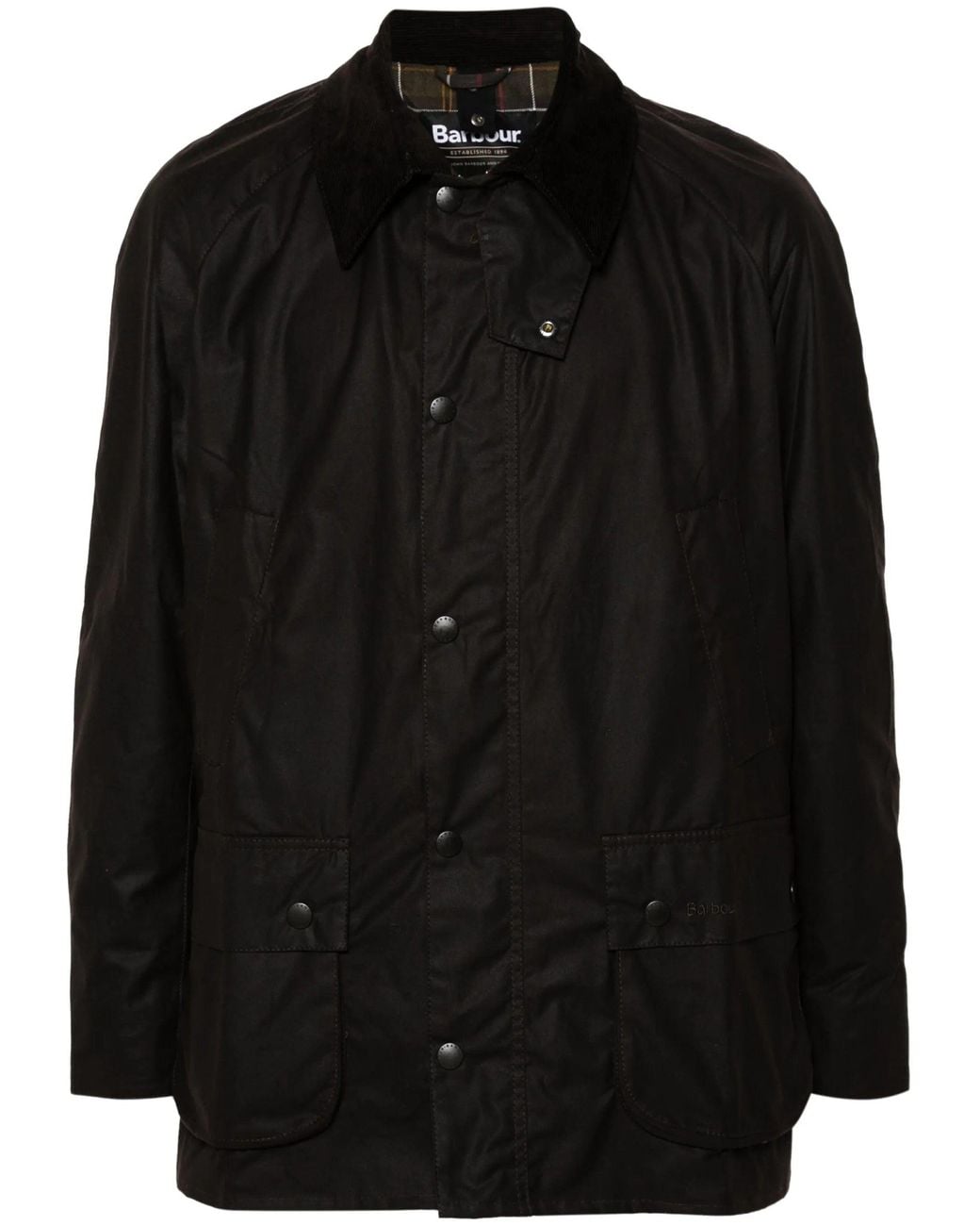 Barbour Black Ashby Wax Jacket