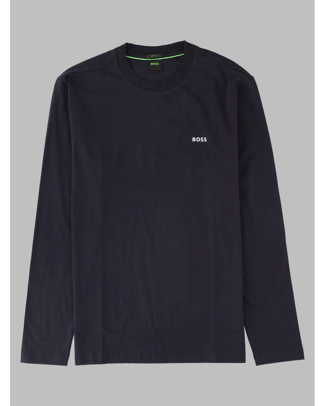 Boss Blue T Shirt Con Logo