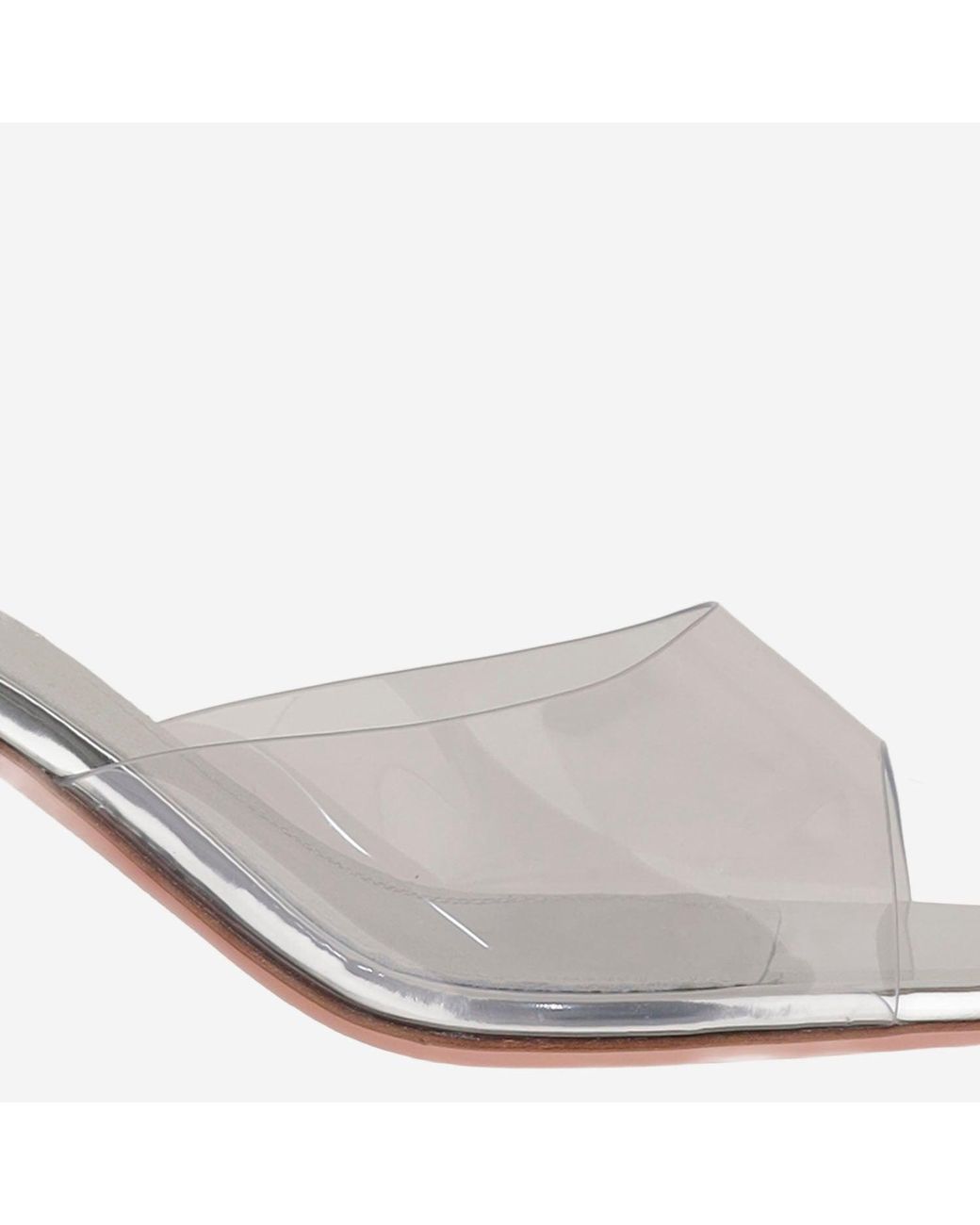 AMINA MUADDI Metallic Lupita Glassandalen