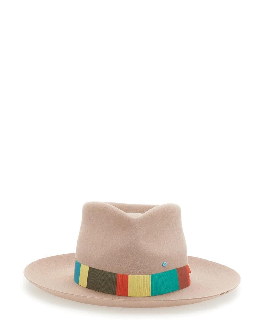 SUPERDUPER FEAT LORENZOJOVA White Bougainvillea Hat for men