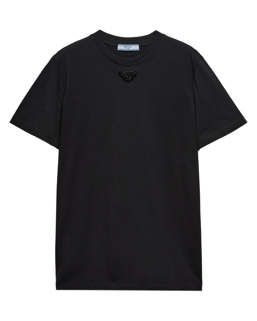 Prada Black 'Crewneck T-Shirt