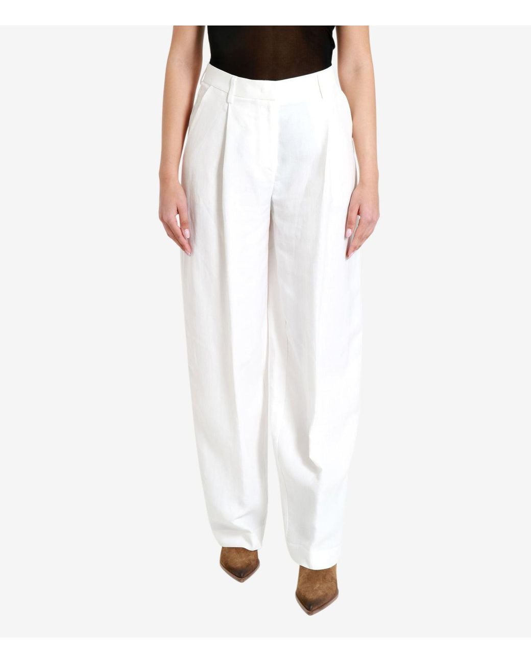 Grifoni White Trousers