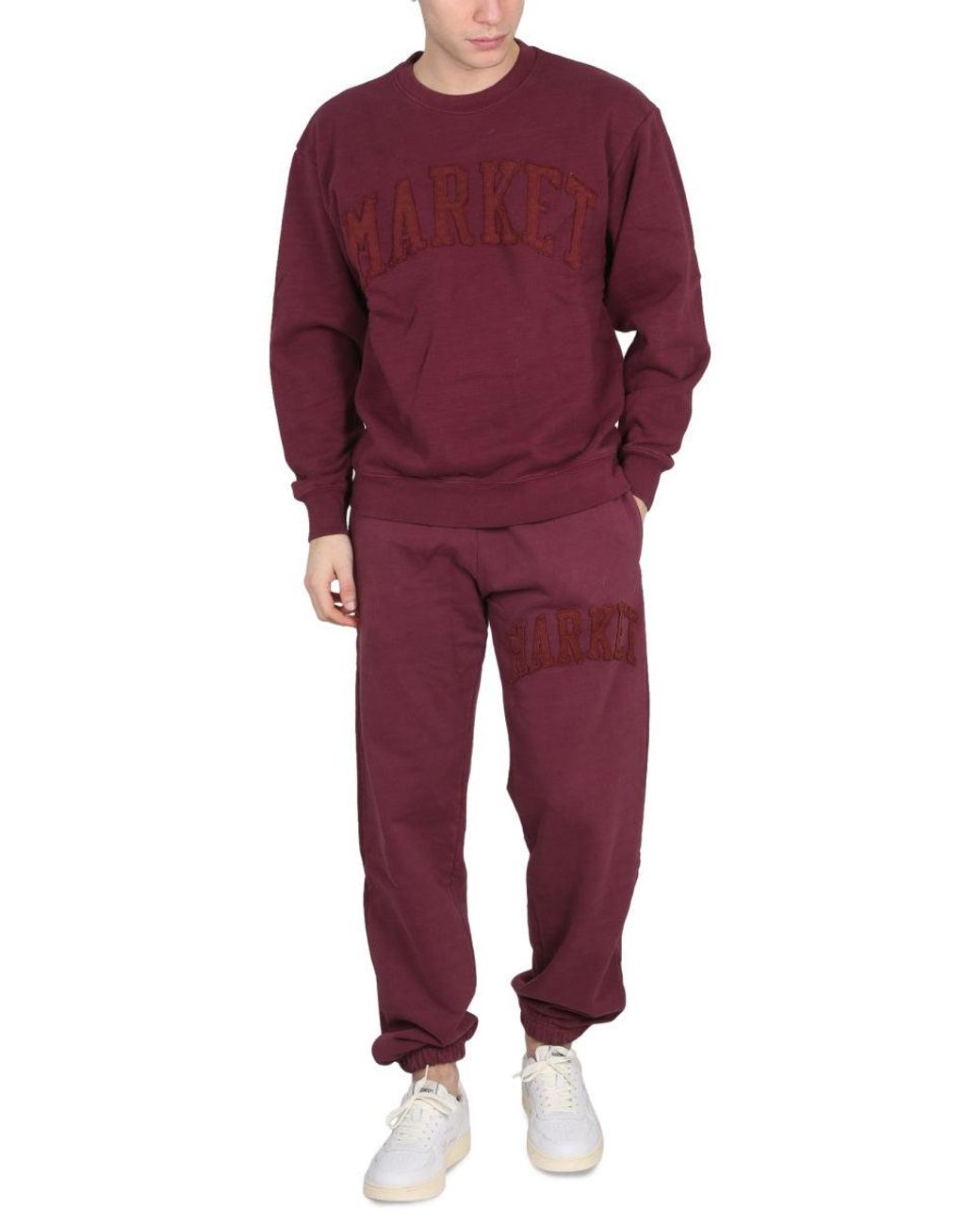 Market Red Vintage Wash Sweatshirt