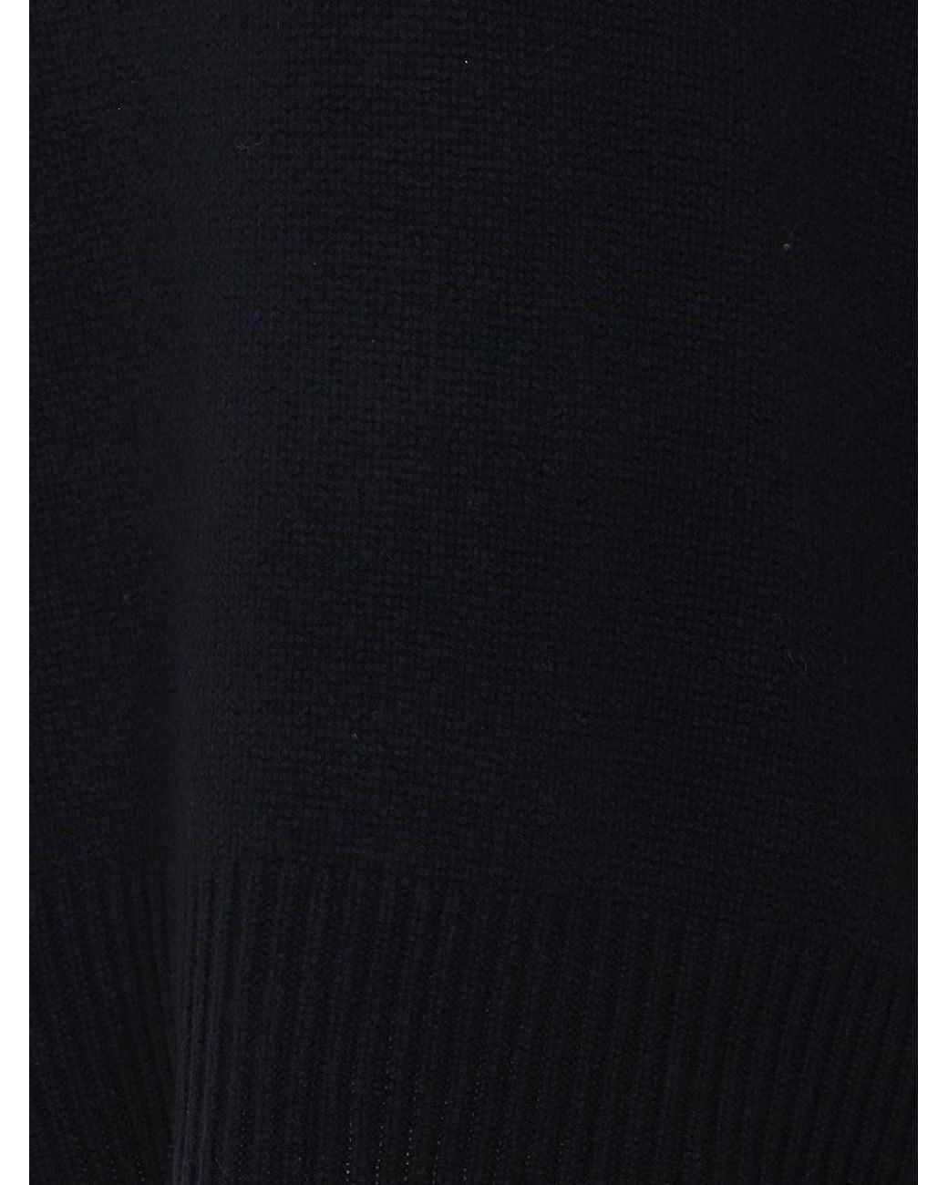 Lisa Yang Blue Heidi Cashmere Turtle-Neck Sweater