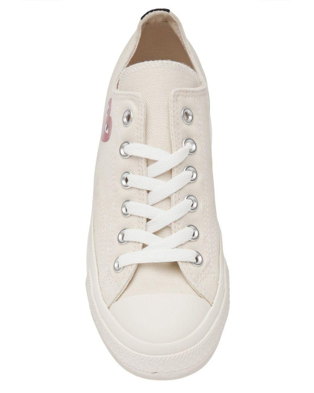 COMME DES GARÇONS PLAY Pink Chuck Taylor Sneakers