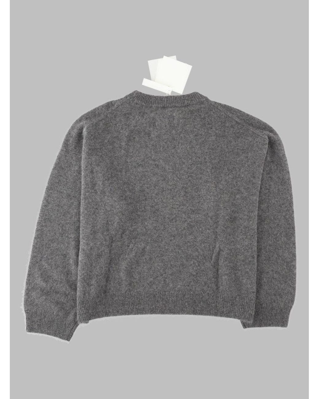 Loulou de Saison Gray Wool Yak Blend Sweater