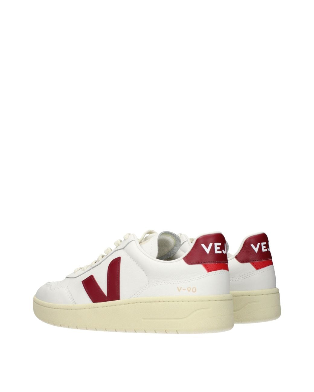 Veja Pink Sneakers/Marsala Leather for men
