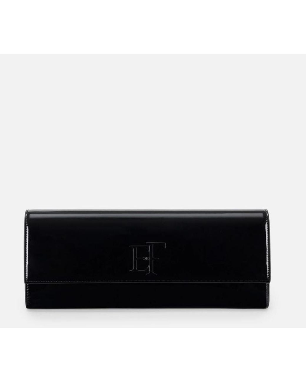 Elisabetta Franchi Black Clutch