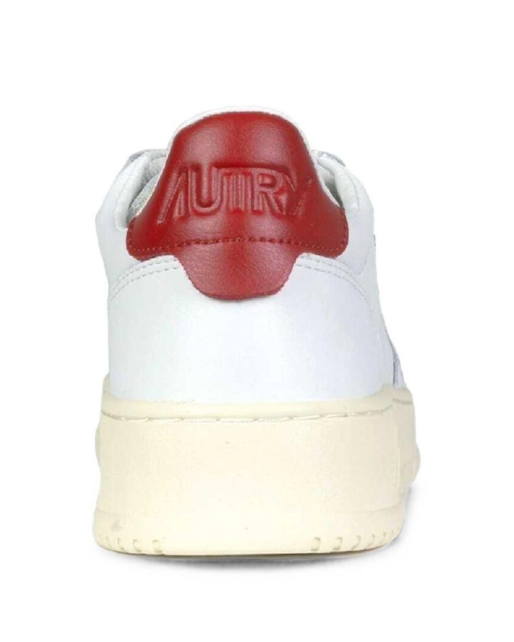 Autry White Medialist Low Sneakers