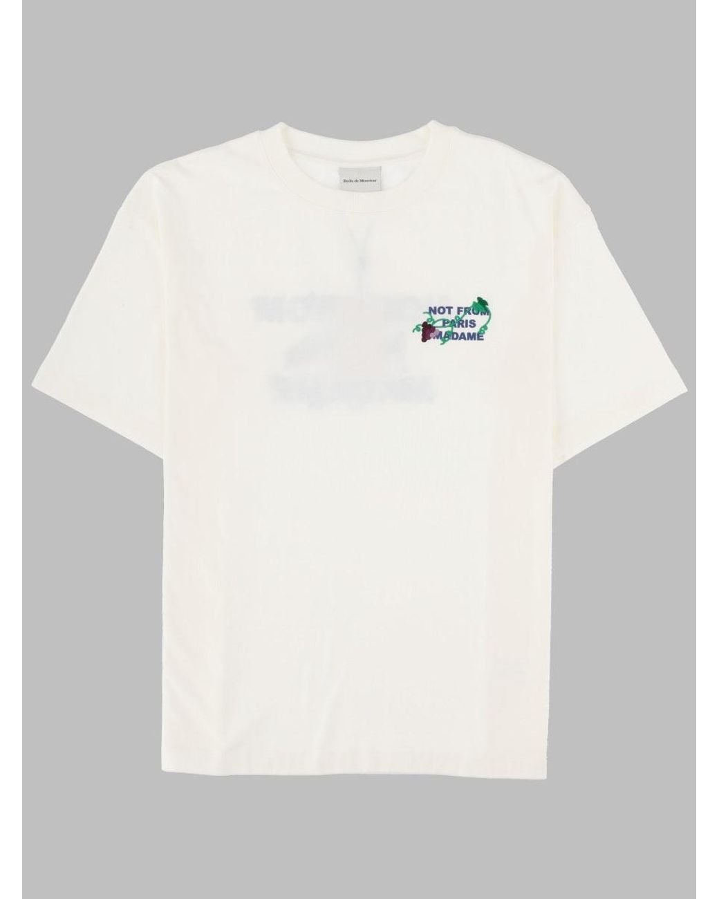 Drole de Monsieur Gray T Shirt Con Slogan