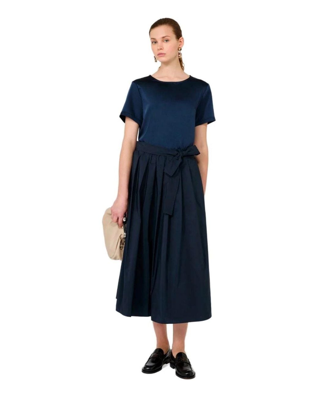 Weekend by Maxmara Blue Gilbert Blouse