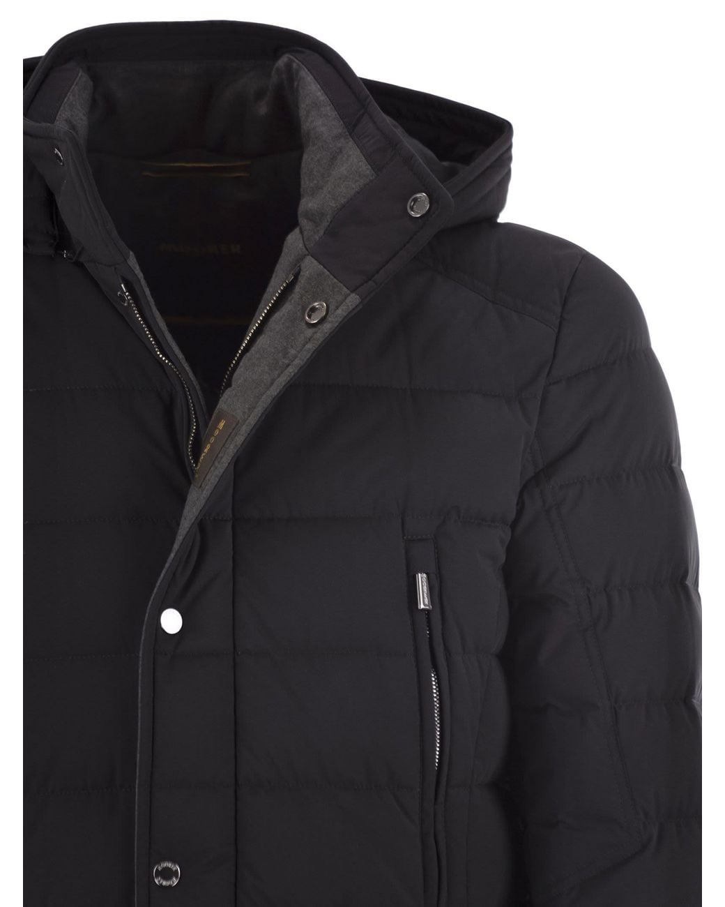 Craig Honed Down Jacket Moorer pour homme en coloris Black