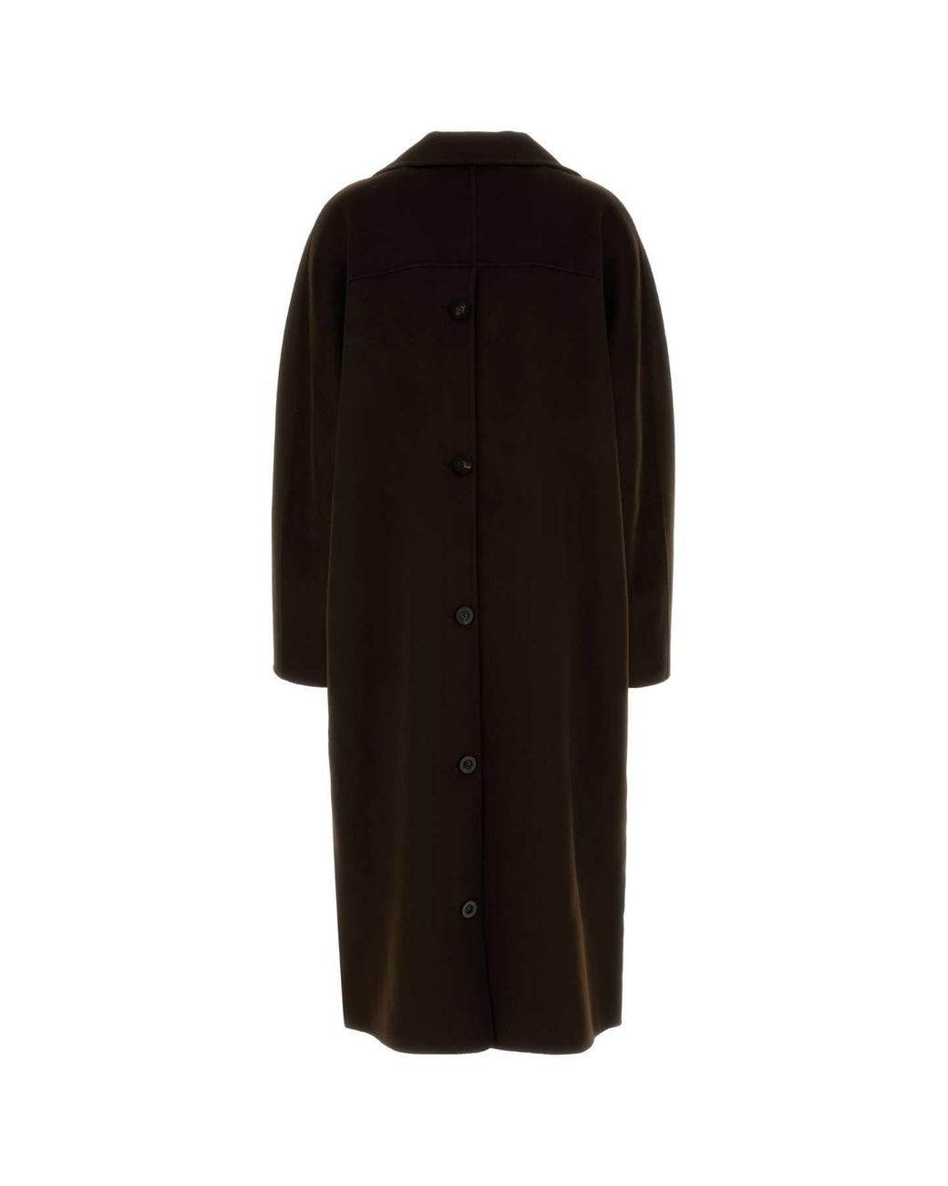 Lisa Yang Black Double-Button Wool-Cashmere Jacket