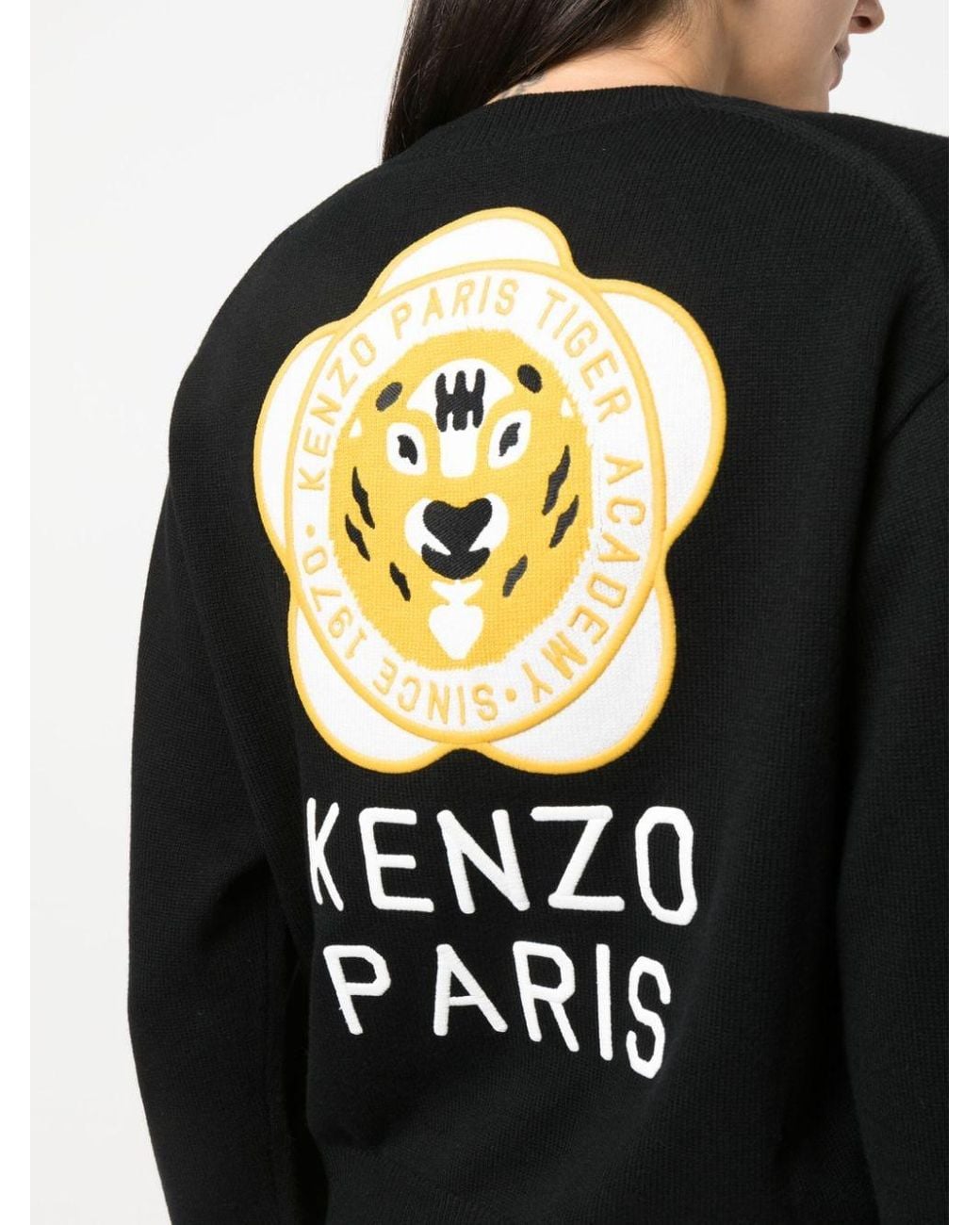 KENZO White Tiger Academy Jumper