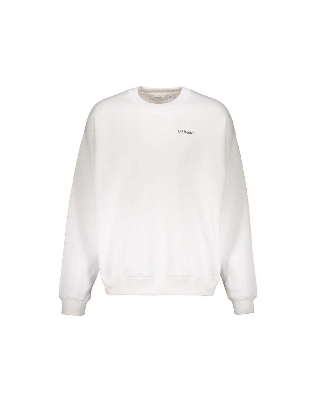 Off-White c/o Virgil Abloh White Logo Sweatshirt for men