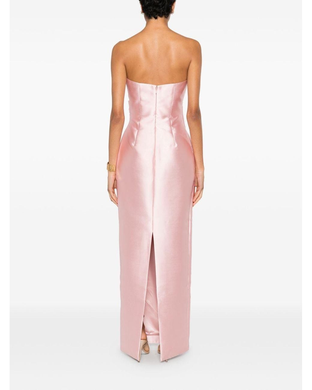 Solace London Pink Ingrid Maxi Dress